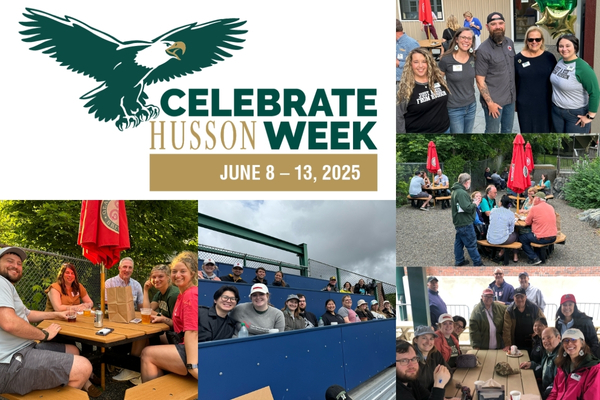 Invitation for the Celebrate Husson Week